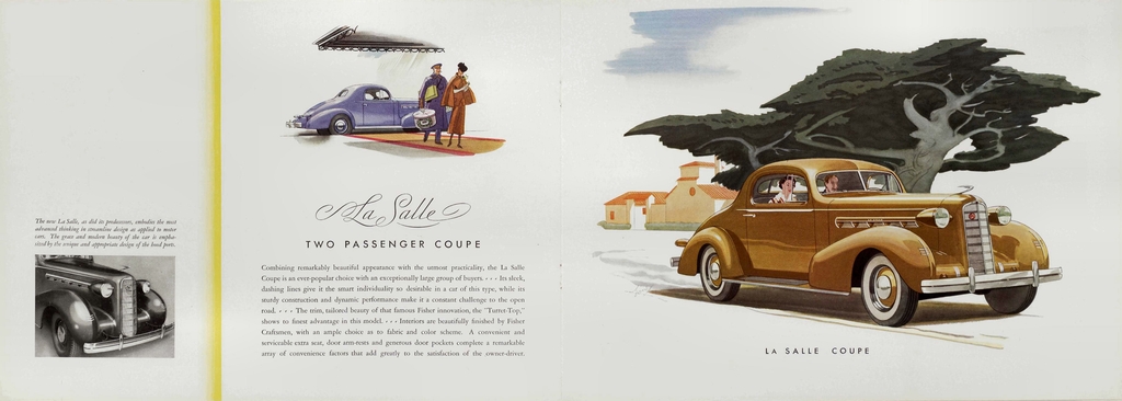 1936 Cadillac LaSalle Brochure Page 4
